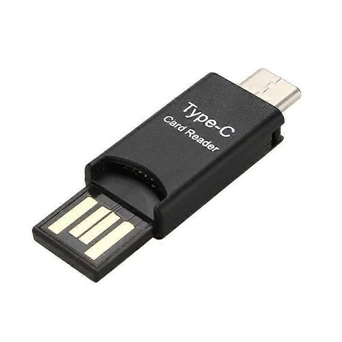 Adaptateur USB 3.1 Type C vers lecteur de carte SD TF pour PC et téléphone portable