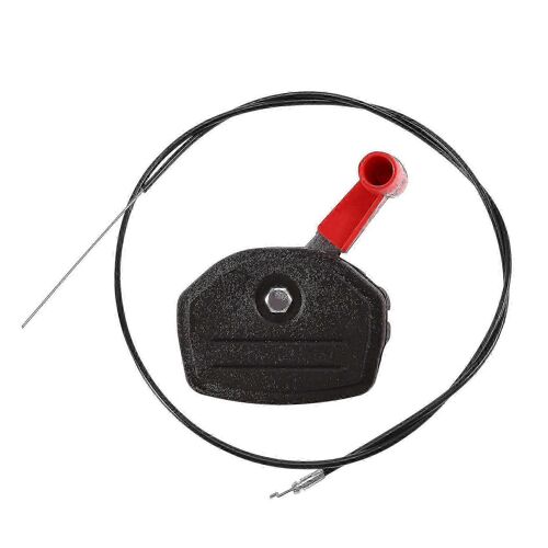 Poignée de commande de levier d'interrupteur universel et kit de câble d'accélérateur de 56 pouces pour tondeuse à gazon pièces G