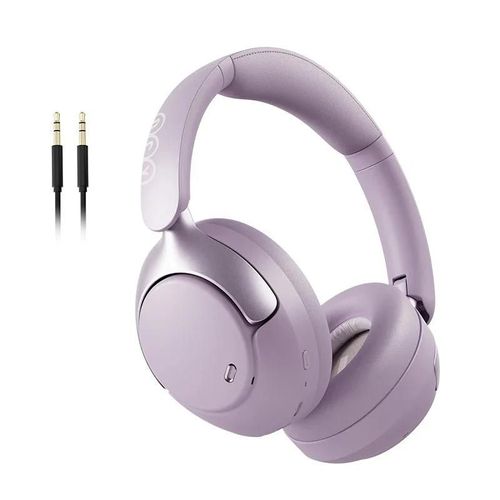 QCY H3 Pro ANC Wireless Bluetooth Casque audio à haute résolution - Noise Canceling - Violet