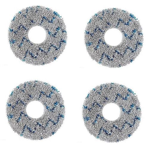 4PCS Balayeuse Vadrouille Chiffon pour W11 Robot Aspirateur Chiffon Ménage Outil De Nettoyage Accessoires