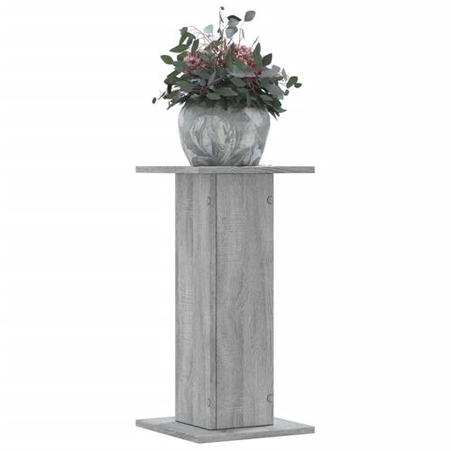 Vidaxl Supports Pour Plantes 2 Pcs Sonoma Gris Bois D'ingénierie