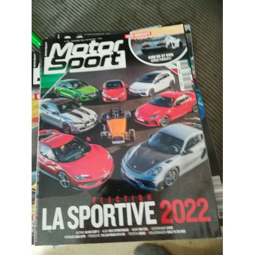 Motorsport 108 De 2022 Porsche 911 Sport Classic,718 Cayman Gt4 Rs,Audi R8 V10 Gt Rwd,Rs3 Sportback,Lamborghini Urus Perf,Golf R,Toyota Gr86,Alpine A110s,Bmw M4 Csl,Caterham Seven 340r,Ferrari 296 Gtb