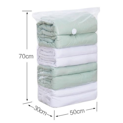 Sacs De Rangement Sous Vide Pour Couettes,Couvertures,Oreiller,Couettes,Extra Large,Scellé,Classe 2018 -1 Pack Cube Xl