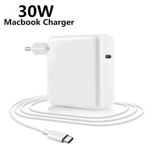 Chargeur rapide pour ordinateurs portables 30W 61W 87W PD USB-C,adaptateur d'alimentation pour MacBook Pro Touch Bar - Type typeC-30W