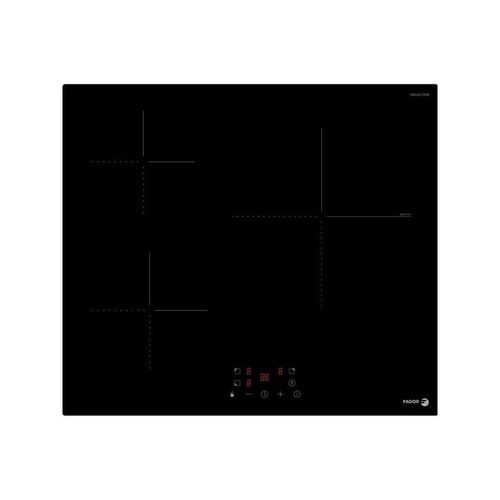 Fagor - Table de cuisson 3 foyers induction , puissance : 6 200 w , 1 booster , fai3531