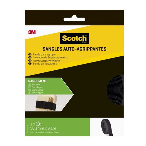 4 Scratch noir SCOTCH L.910 x l.38 mm
