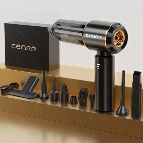 Cenrr Mini Aspirateur De Voiture Sans Fil Puissant Nettoyeur De Voiture Sans Fil Aspirateur Portable À Main Machine De Nettoyage