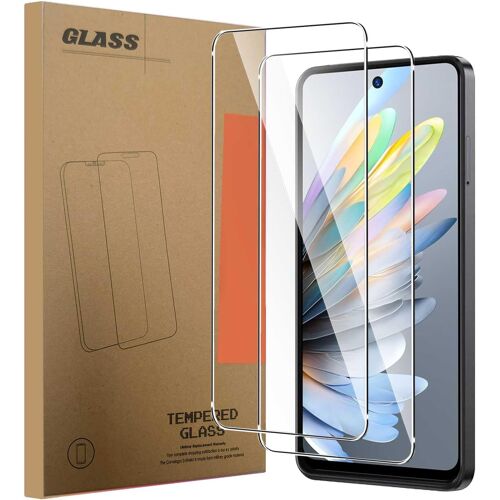 JGD-Lot de 2 Verre Trempé pour ZTE Blade A75 4G / ZTE Blade A75 5G (6.6"") Film en Protection écran efficace contre les Rayures Ultra Résistant 0,33mm HD Ultra Transparent Dureté 9H Glass