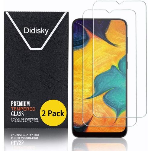 Protecteur Verre Trempé Pour Samsung Galaxy A20E, Film Protection Écran [Lot De 2] Résistance Aux Rayures, Dureté 9H, Pas De Bulles, Haute Définition, Facile À Utiliser