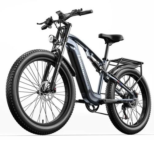 Shengmilo Mx05 Vélo Électrique, Moteur 1000 W, Batterie 48 V17,5 Ah, Pneus Larges 26 X 3'', Freins À Disque Hydrauliques, 7 Vitesses