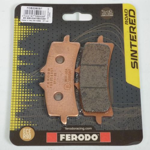 Plaquette De Frein Ferodo Pour Moto Honda 1000 Cbr Rr R 2020 À 2023 Avg / Avd Neuf