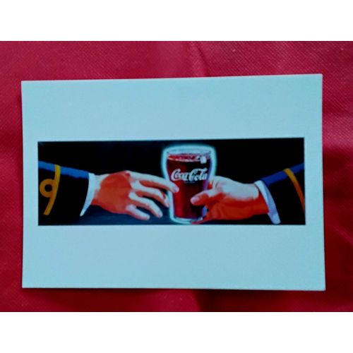 Carte Postale Colection Coca Cola - Représentant Tableau Huile Sur Toile De 1945