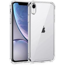 Coque Iphone Xr Transparente Antichoc - Silicone Tpu Souple, Coins Renforcés Airbag, Fine Et Grip, Découpes Précises Et Compatible Recharge Sans Fil