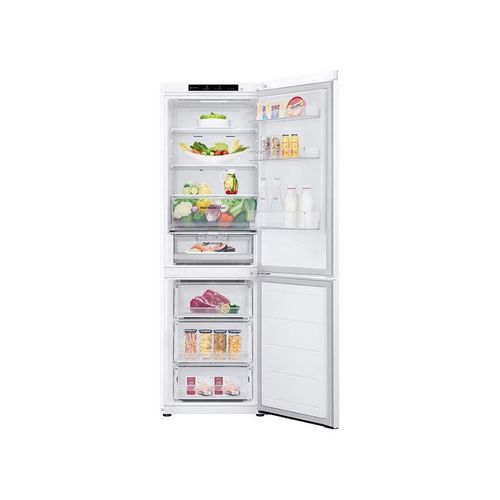 LG Réfrigérateur combiné 2 portes 343 l total no-frost - GBV3100ESW