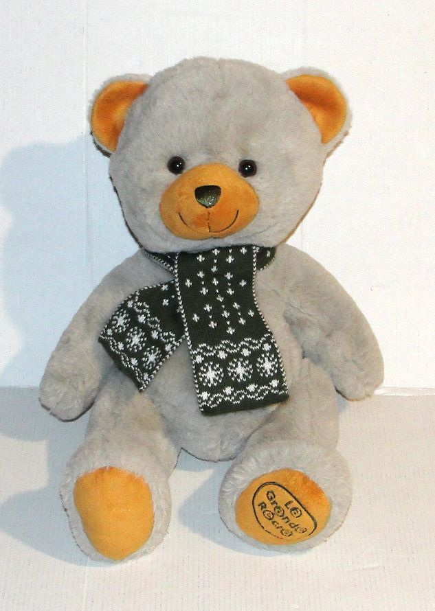 peluche ours pirate la grande récré - doudou ourson matelot 35 cm