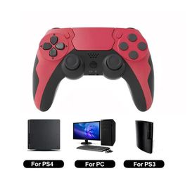 Gaminalbanp48-Manette De Jeu Sans Fil Avec Gyroscope À Six Axes, Manette De Jeu Pour Ps4, Console Ps3, Gagne 7, 8, 10 Touristes, Vibration Pc Joystick