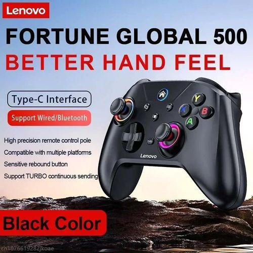 Nouveau Contrôleur Sans Fil Lenovo S02 Manette De Jeu Bluetooth Pour Nintendo , Pc, Android Tv, Joysticks Pc Ios Double Vibration À Six Axes
