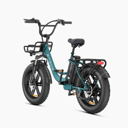 Vélo Électrique Engwe L20 Boost, 250 W, Batterie 48 V 13 Ah, Capteur De Couple Power-Boost, Pneus Larges - Vert