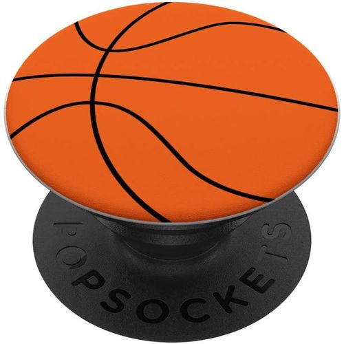 Tlp-Ballon De Basket Basketball Popgrip - Support Et Grip Pour Smartphone/Tablette Avec Un Top Interchangeable