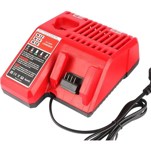 JEXNOVASHOP-M18 & M12 Chargeur pour Milwaukee 48-59-1812 12V&18V XC Lithium ION Batterie 48-11-1850 48-11-1840 48-11-1815 48-11-1828