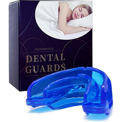 Attelle Anti-Ronflement-Protège-Dents Attelle De Grincement Pour La Nuit-Sans Bpa-Solution Anti-Ronflement Efficace Pour Hommes Et Femmes,Pour Retrouver Un Sommeil Paisible-Bleu 