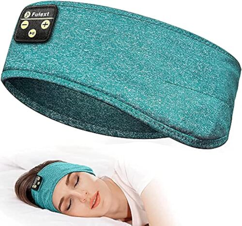 Écouteurs de Sommeil,Bluetooth Écouteurs de Sommeil Bandeau Doux élastique Bandeau Bluetooth Confortable,Cool Tech Gadgets Guide des Cadeaux de Sommeil pour Hommes Femmes