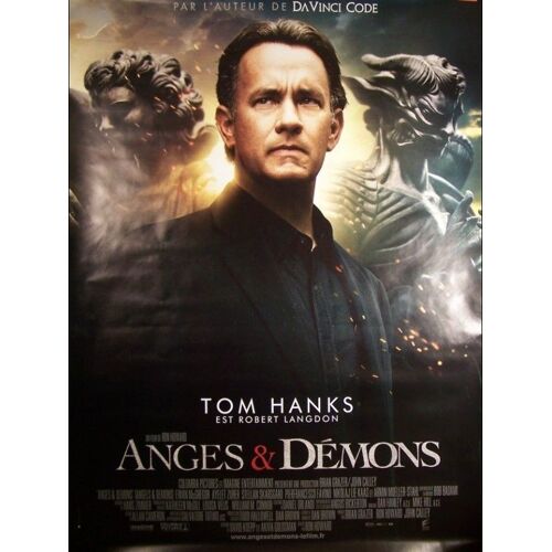 Anges Et Démons - Affiche Originale De Cinéma 116x158cm - Tom Hanks