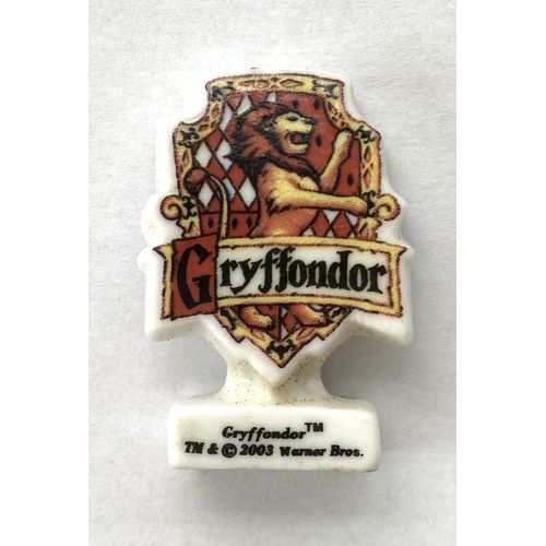 Fève Brillante Harry Potter Bouclier Gryffondor Blason 2003