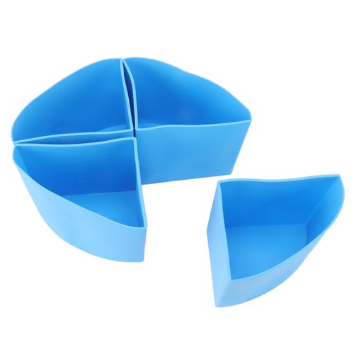 Doublure de séparation pour mijoteuse 4 en 1, doublure de cuisson réutilisable et étanche en Silicone pour casserole de 6 litres, bleu