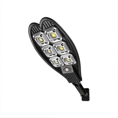 Lampe Solaire D'extérieur À Led, 6 000 Lumens, 3 Modes, Détecteur De Mouvement, Étanche