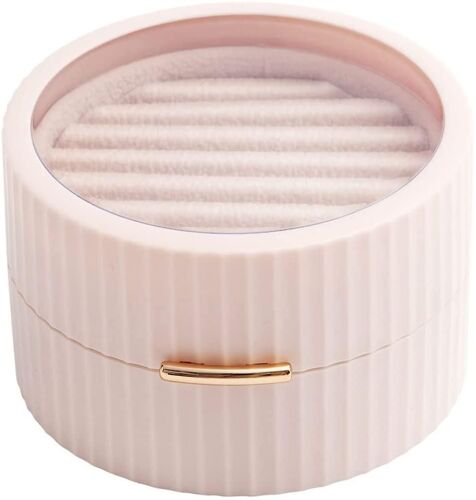 2025 - Coffret À Bijoux Macaron Coffret À Bijoux Pour Filles Coffret À Bijoux De Voyage Rose