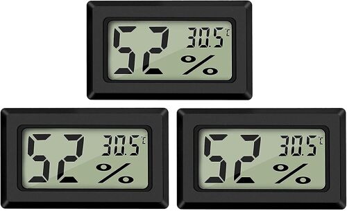 Mini thermomètre numérique LCD, testeur de température et d'humidité, hygromètre pour réfrigérateur et aquarium -50 °C à +