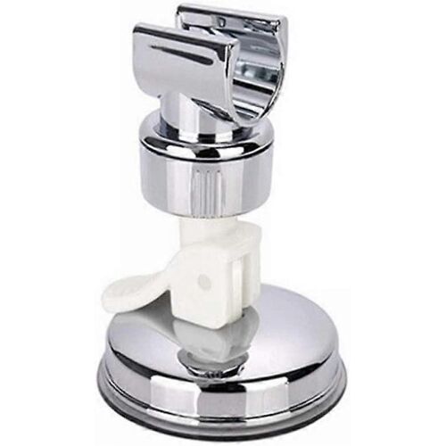Support de douche mural puissant pour salle de bain, base de support à ventouse réglable combinée