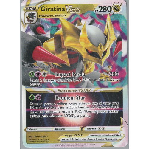 Carte Pokémon - Giratina Vstar - Championnat Du Monde 2024 - Evan Pavelski