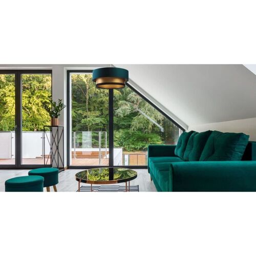 Suspension Tissu Vert