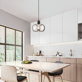 Suspension Verre Fumé