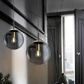 Suspension Verre Fumé