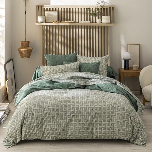 Drap Housse En Bambou Vert 160x200cm