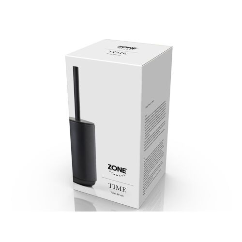 Brosse de toilette en béton/ABS noir