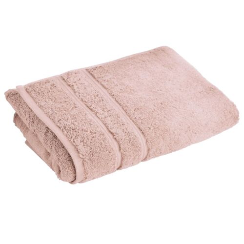 Serviette De Toilette En Coton Rose Blush 50x100cm