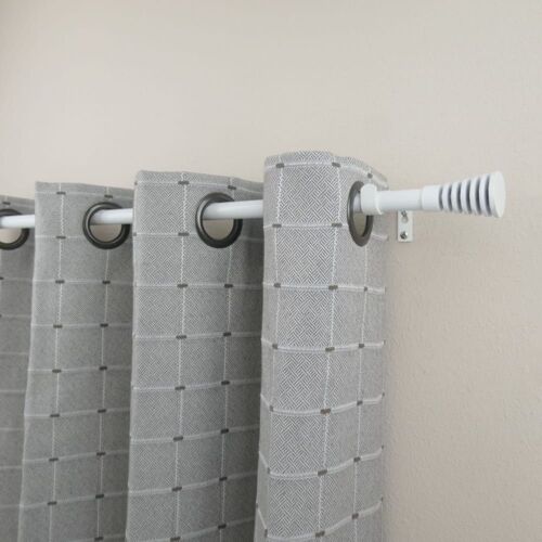 Kit Tringle Extensible Ø 16/19 Mm 110 À 210cm - Blanc