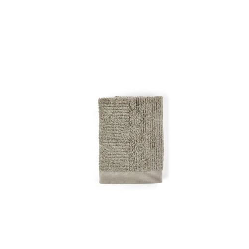 Serviette En Coton Vert Eucalyptus 50x70 Cm
