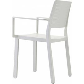 Fauteuil Design En Plastique Blanc
