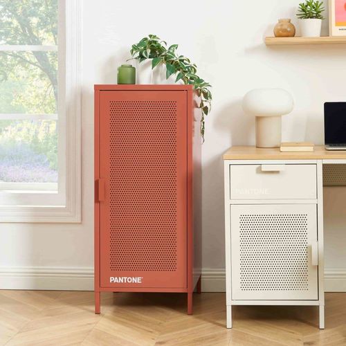 Caisson De Bureau Métal Terracotta H105cm