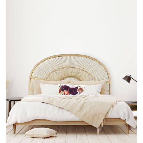 Tête De Lit En Rotin Beige L 160 Cm