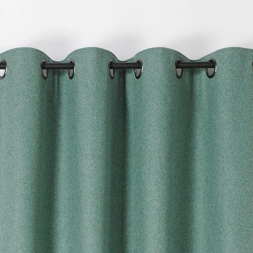 Rideau Obscurcissant Et Isolant Boreal Polyester Vert D'eau 140x260 Cm