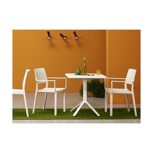 Fauteuil Design En Plastique Bleu