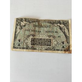 Billet 1 Dollar Military Payment Certificate