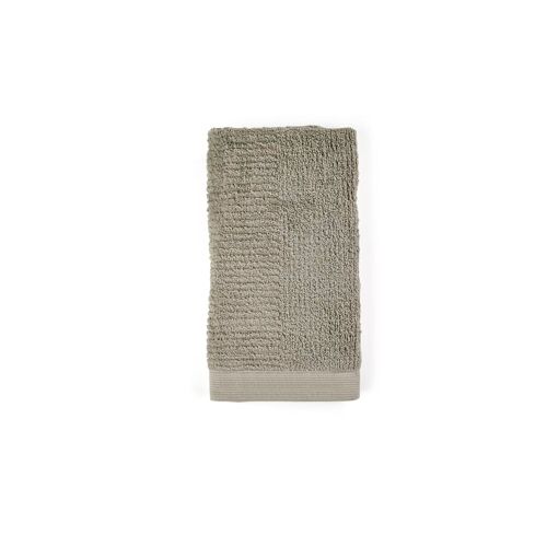 Serviette En Coton Vert Eucalyptus 50x100 Cm