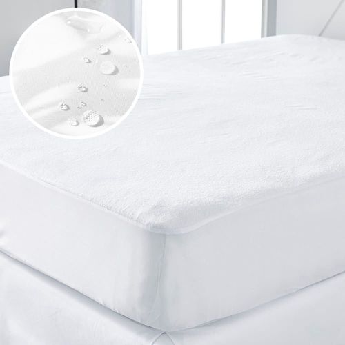 Protège matelas imperméable et anti acariens 160x200cm